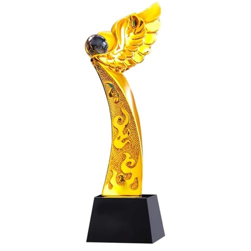 Trofeo De La Reunión Anual De La Empresa Trofeo De Empleado Destacado Trofeo del Campeonato De Ventas Trofeo De Oro, Embalaje De Caja De Regalo