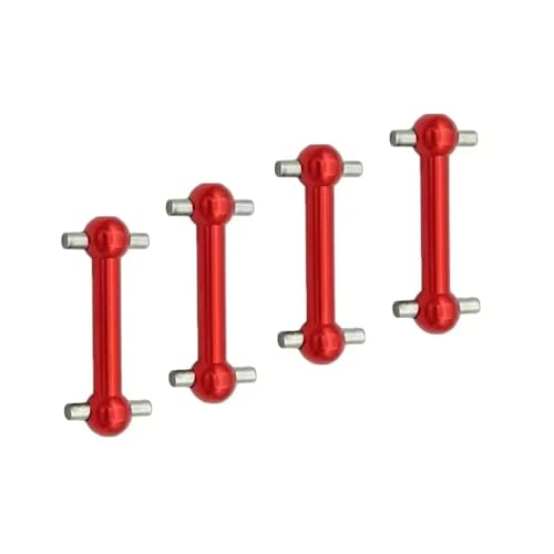 Arbre de transmission pour Tamiya TT02 1:10 cardans dog bone en métal 4 pièces