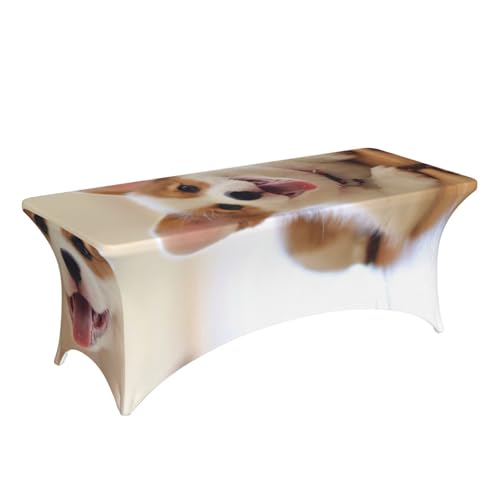 Nappe de table extensible corgi 1,8 m pour habiller vos banquets - 4