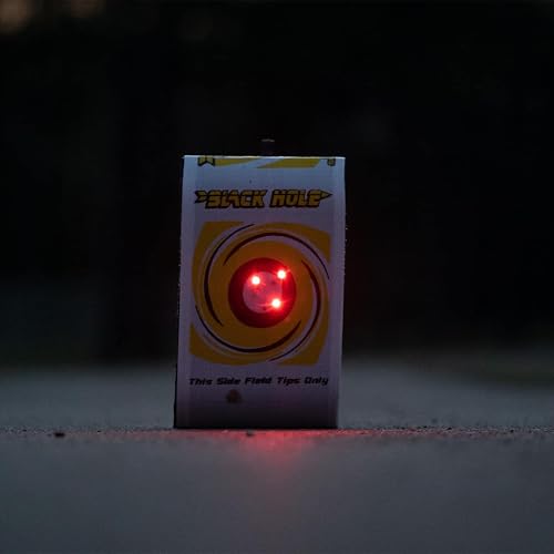 Image of Black Hole 4-Sided Archery Target, Uses Friction Not Force to Stop All Field Points and Broadheads, Open-Face Layered Design, Lightweight and Carry Strap for Portability