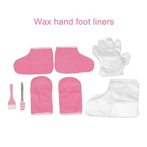 Manoplas térmicas para spa de manos y pies rosadas miniatura 2
