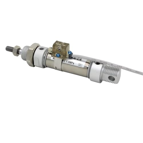 Mini vérin pneumatique MA32 cylindre double action rond avec aimant interne