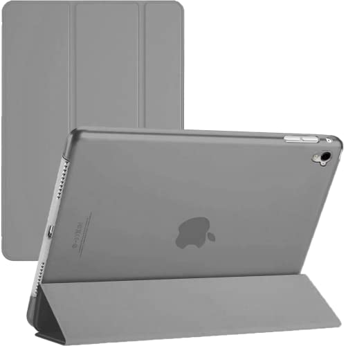 Samsor Case for iPad 9 8 7 - Auto Wake/Sleep - Magnetic Stand - 10.2-inch 9th Generation 2021 / 8th 2020 / 7th 2019 - Smart Slim Cover (Grey)
