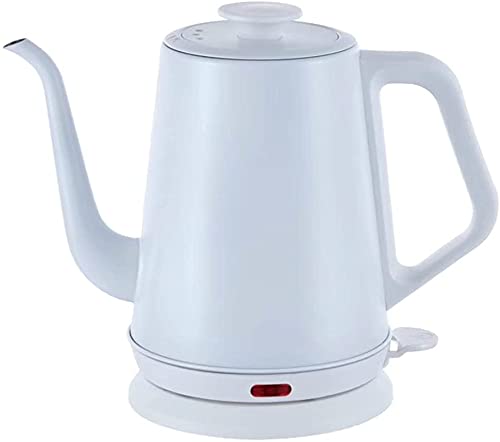Fisecnoo Schwanenhals Wasserkocher Wasserkocher mit Kontrollleuchte Wasserkocher für Tee Kaffee Verbrühungsschutz Deckel…