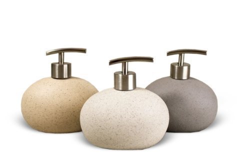 Sabbia Effetto Pietra Distributore Sapone Rotondo