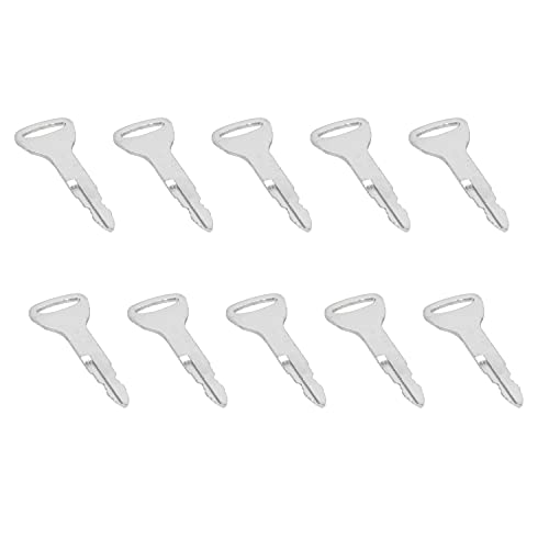 Notonmek 10 Pcs Ignition Keys 57591-23330-71 A62597 162597 For Toyota Forklift (10) #TOP2