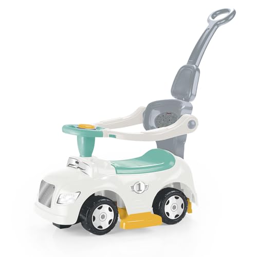 Véhicule à pédales 3 en 1 Dolu 2634 avec canne parentale et arceau amovible