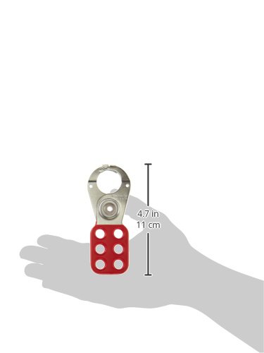 Image of American Lock AL080 Lockout Hasps, 1 inch Jaw Dia., Red