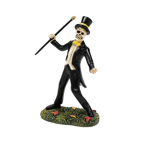 Department 56 Village Collection Accessories Halloween Dead Astaire Dapper Skeleton