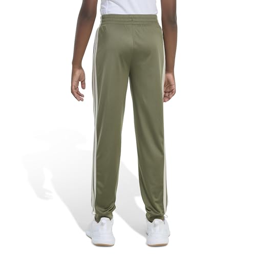 Image of adidas Boys 3-Stripe Jogger Pants | Big and Little Kids | 100% Polyester Athletic Training Pants with Elastic Waistband
