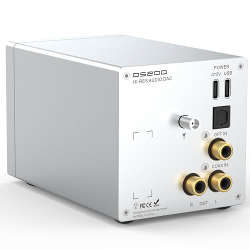 SMSL DS200 Hochauflösender Kopfhörer-Verstärker Bluetooth 5.1, unterstützt 2 x CS43131-Chip, 3,5 mm und 4,4 mm, symmetrischer HP-Ausgang, XMOS XU-316, 32 Bit/768 kHz DSD256, USB/optischer/koaxialer