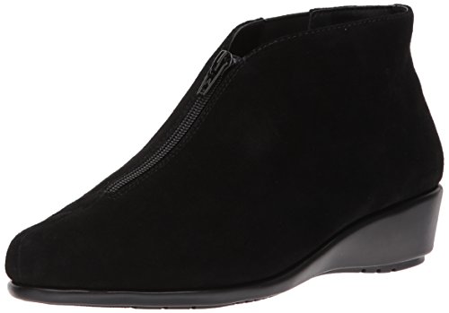 Aerosoles Women's Allowance Ankle Boot, Black Suede, 9.5 M US