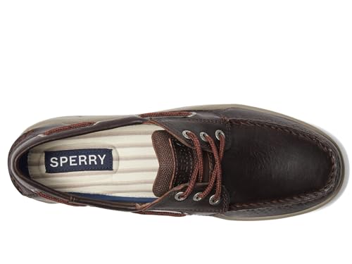 Sperry Mens Shoes Men's Billfish 3-Eye Boat Shoe, Brown, 92
