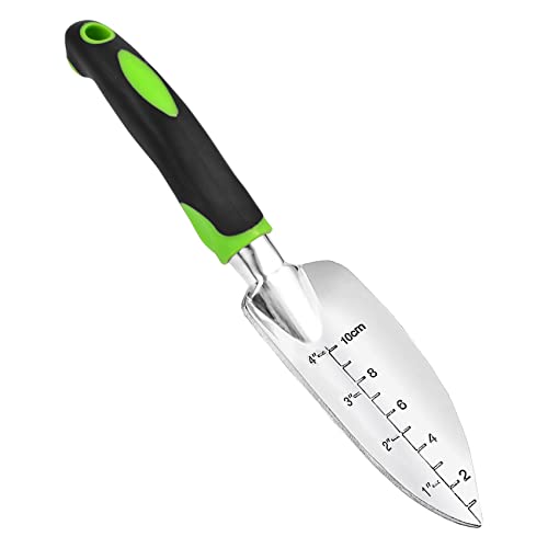 Transplanter Trowel Garden Shovel Hand Trowel Cast-Aluminum Heavy Duty Gardening