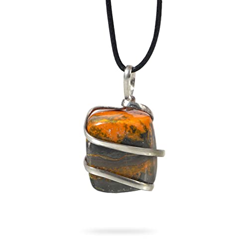 Ayana Crystals Bumblebee Jasper Pendant...