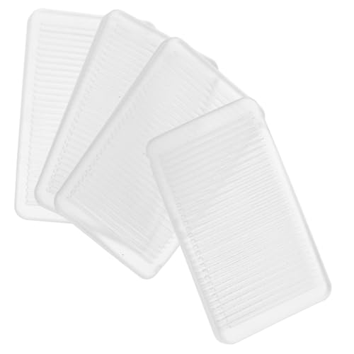 SOLUSTRE Shower Glass Shims Toilet Bowl Shims 4pcs Nonslip Plastic Furniture Wedges for Leveling Tables