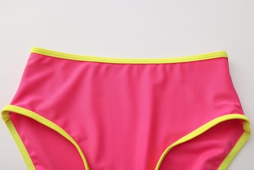 Image of Girls 3 Piece Bikini Bathing Suit Teen Girls Swimwear Sport Swimsuits with Shorts 9-16T