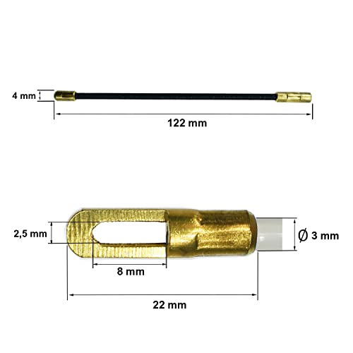 Kabeleinziehhilfe 10 Meter, 3mm Dicke, Nylon