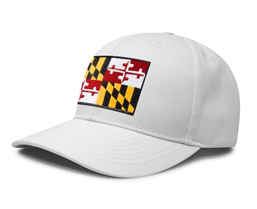 Image of International Tie State Hat for Men and Women, Adjustable Snapback Trucker Baseball Cap with Embroidered Patch