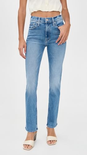 MOTHER Women's The Mid Rise Dazzler Ankle Step Jean2