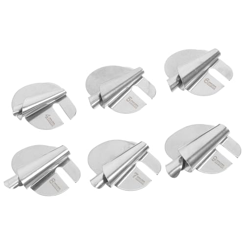 Kit 6 Piezas Prensatelas Dobladillo para Máquina de Coser