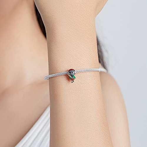Breloque argent 925 anti-ternissement pour bracelet DIY