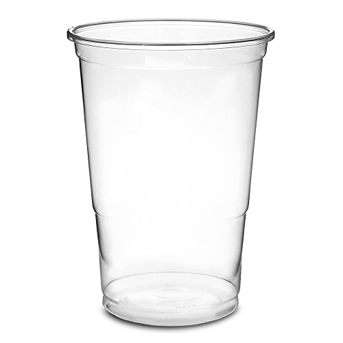 Nupik Disposable Pint Tumblers CE at 20oz / 568ml - Case of 1000 - Pint to Brim Tumblers