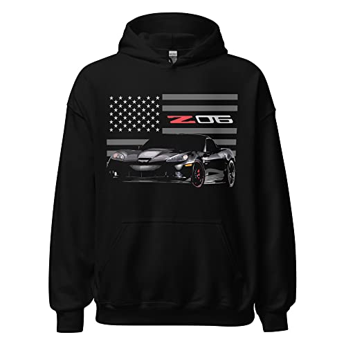 Sports Car C6 Z06 Vette Driver Car Club Custom Hoodie