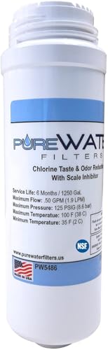 PureWater Replacement Water Filter Cartridge for Keurig B150/K150 B155/K155 K2500 K3000 B3000SE K3500 K4000