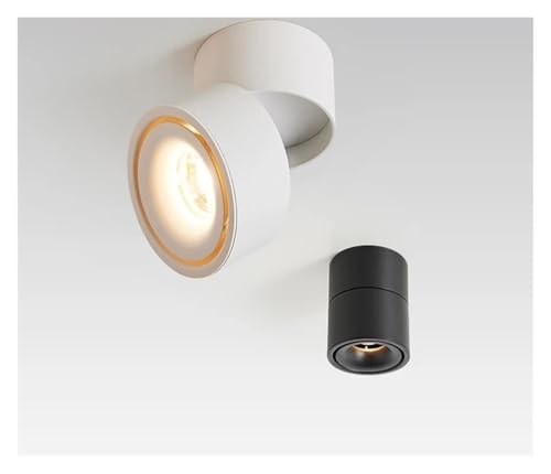 Focos led de superficie 12w para iluminar tu salón con luz blanca moderna 4