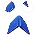 Vaveren Folding Exercise Mat Gymnastics Mat Easy to Store Kids Equipment Portable Fitness Mat Foldable Pad for Sit Ups Fitness Indoor, 100cmx50cmx5cm