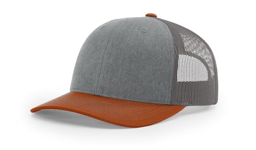 Image of Richardson 112 Trucker Hat - Premium Blank Baseball Cap, Adjustable Snapback Hat - Structured Six Panel Richardson Blank Hats