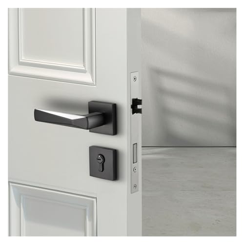Cerradura de puerta interior moderna para dormitorios y zonas de estudio 3