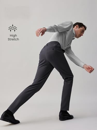 Mens Dress Pants, Stretch Wrinkle Free Performance Custom Office Pants3