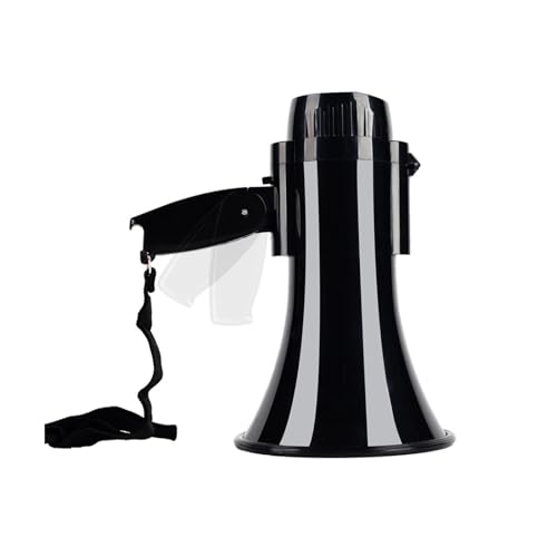 JAZZY PEARLS® Megaphone 30W Cheering Gifts Amplifier for Rescue Cheerleading Fans Baseball | Microphones & Speakers | Presentation A/V & Projectors | Office Deal