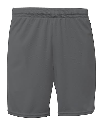 A4 Flatback Mesh Short with Pockets Graphite M at Amazon Men's