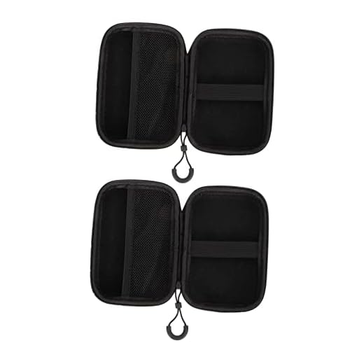 ibasenice 2 Peças Bolsa De Microfone Estojo Essencial Para Cantores Estojo Pequeno Bolsa De Transporte De Microfone Estojo De Microfone Microfones Sem Fio Bolsa De Transporte Para Microfone