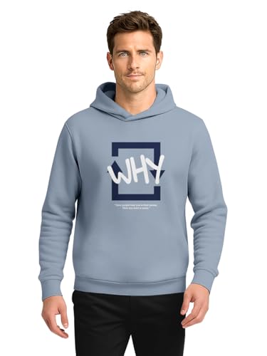 Image of BULLMER Trendy Cotton Blend Sweatshirt for Men | Stylish Full Sleeve Mens Sweatshirts & Hoodies for Winter Wear