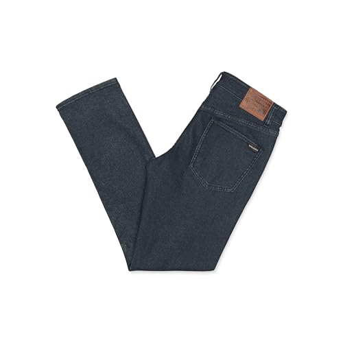 Volcom Men's Vorta Slim Fit Stretch Denim Jean, Melindigo2
