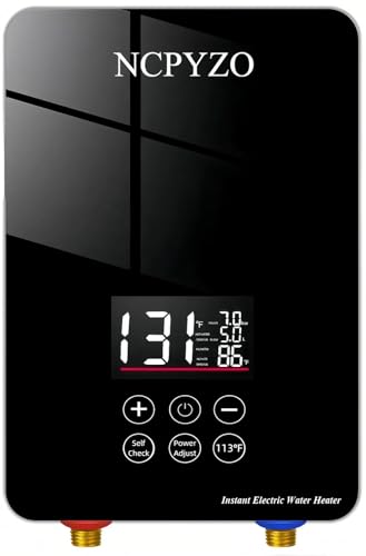 Electric Tankless Water Heater 240V-7000W with Digital Display