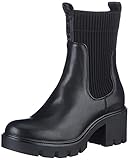 Bota moderna para mujer Replay Village-WITHLOCK, Botas Estilo Chelsea Mujer, 003 Black, 41 EU