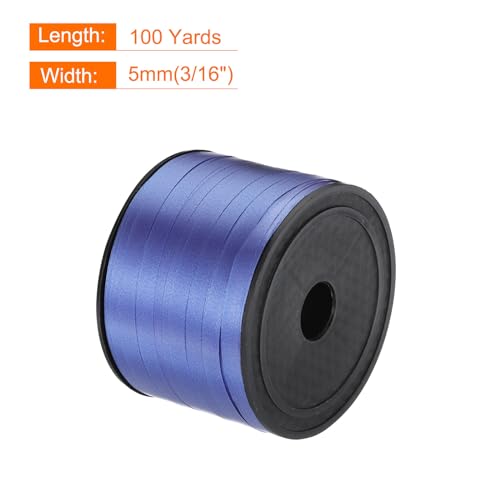 PATIKIL 4pcs 100 Yards Curling Ribbon Crimped Balloon String Metallic 5mm for Party Decoration Gift Wrapping Art Crafts - Image 2