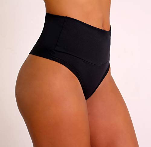 4 Calcinhas Fio Dental Duplo Cintura Alta Bumbum Perfeito!!! (G)