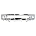 MBI AUTO - Chrome, Steel Front Bumper Face Bar Fascia for 2005 2006 2007 2008 Nissan Frontier Pickup W/Fog Light Holes 05-08, NI1002138