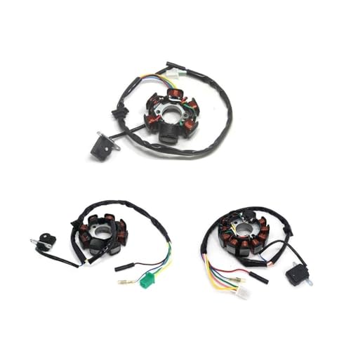 Stator 6 poles pour scooter GY6 125cc et quad 150cc 152QMI 157QMJ