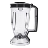 Mixeraufsatz Bosch 00746449 746449 Mixerbecher Mixeraufsatz Universalzerkleinerer Deckel Einfülltrichter Messer für Küchenmaschine