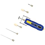 【Juego 6 en 1】 Juego 6 en 1, aguja fina de desgomado, aguja de desgomado, cabezal de pulido de alambre, máquina de corte, cabezal de lana de desgomado, cabezal de pulido de fase, accesorios completos para satisfacer las necesidades de trabajo