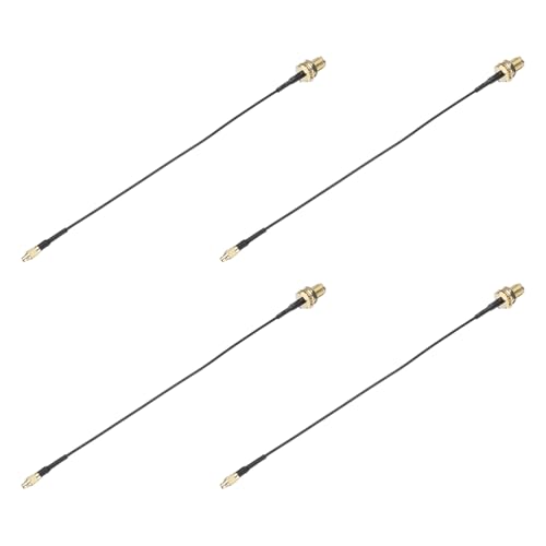 Câble coaxial MMCX mâle vers SMA femelle uxcell 5cm | Lot de 4
