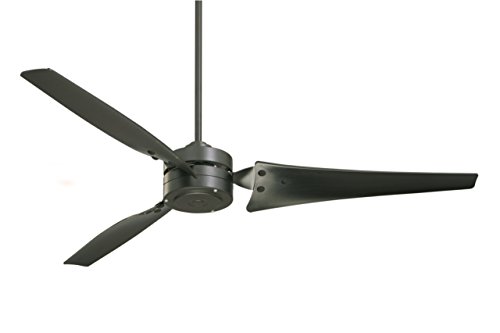 Emerson CF765BQ Ceiling Fan with 4 Speed Wall Control and 60-Inch Blades, Barbeque Black Finish (Renewed)