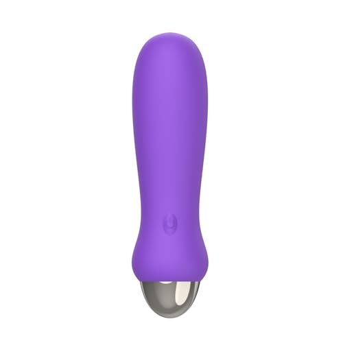 Electric Handheld Massagers Workout Travel Small Massage Tools with Quiet 7 Powerful Modes (Purple)